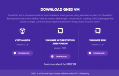 GNS3 VM 2.1.18 VMware Workstation and Fusion Version的图片 GNS3 VM 2.1.18 VMware Workstation and Fusion Version